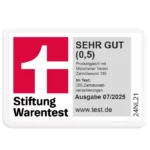 Testsieger Stiftung Warentest 2025, Ausgabe 07/2025